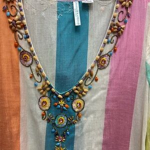 Embroidered Cover Up